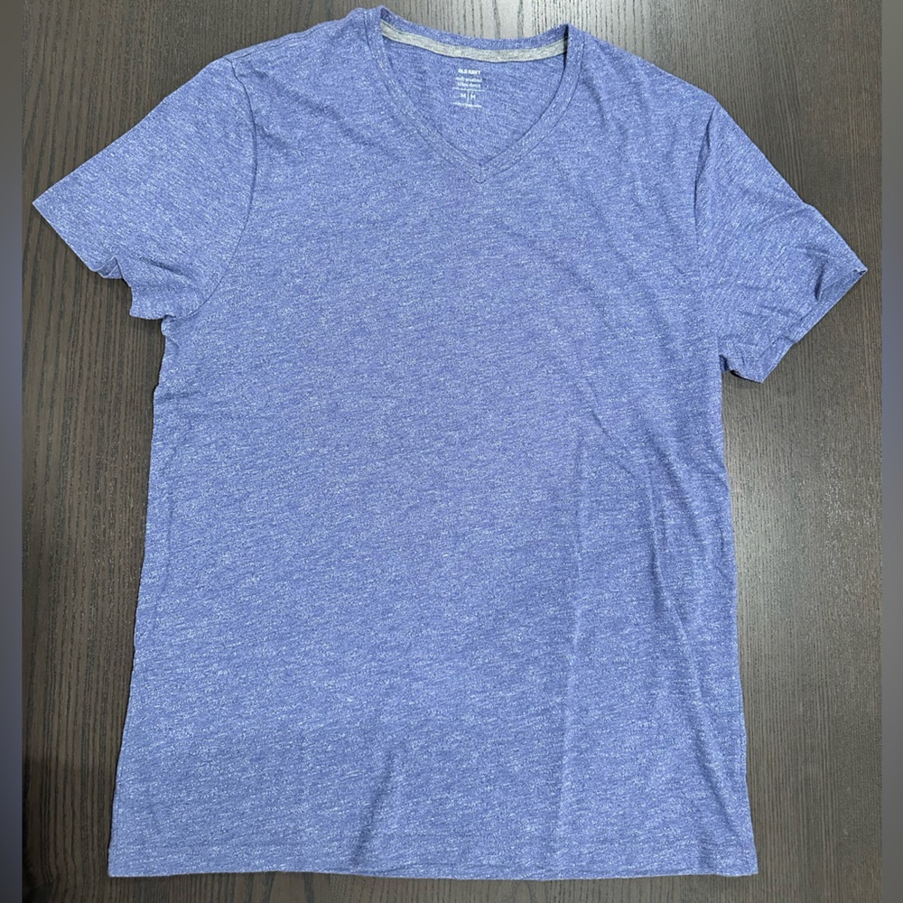 Old Navy Purple V-Neck Tee